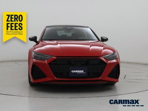 Red 2021 Audi RS 7