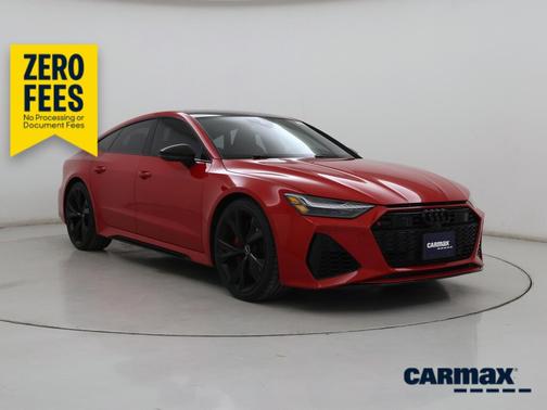 Red 2021 Audi RS 7