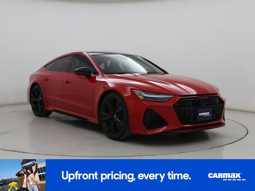 Red 2021 Audi RS 7