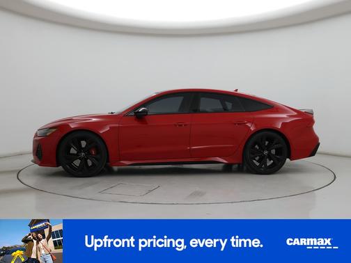 Red 2021 Audi RS 7