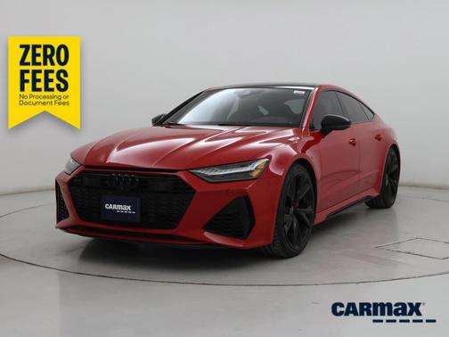 Red 2021 Audi RS 7