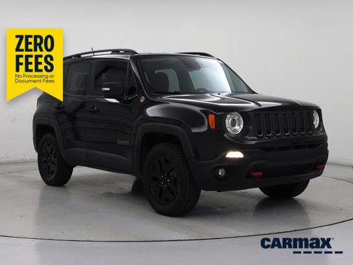 Black 2017 Jeep Renegade Trailhawk