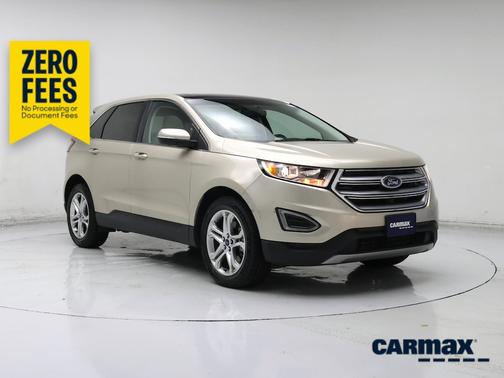 Gold 2017 Ford Edge Titanium