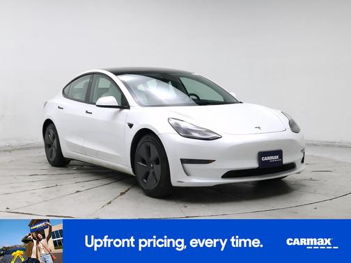 White 2021 Tesla Model 3 Long Range