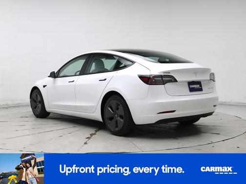 White 2021 Tesla Model 3 Long Range