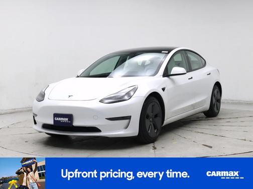 White 2021 Tesla Model 3 Long Range