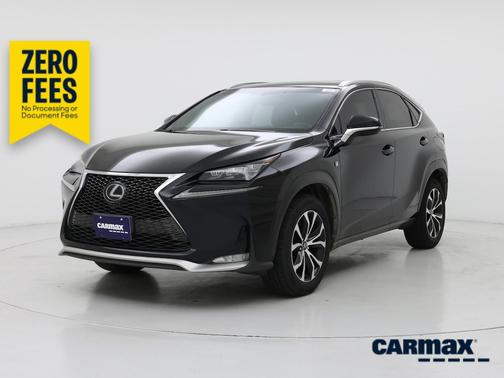 Black 2017 Lexus NX 200t F-Sport