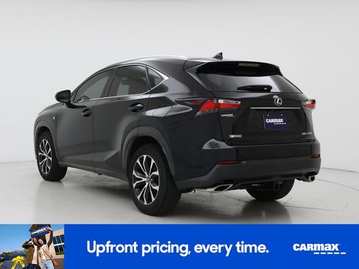 Black 2017 Lexus NX 200t F-Sport