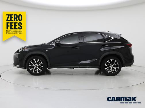 Black 2017 Lexus NX 200t F-Sport