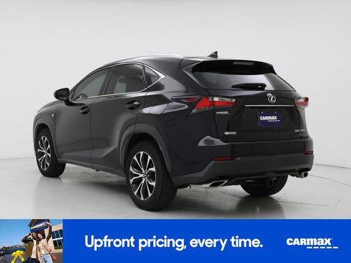 Black 2017 Lexus NX 200t F-Sport