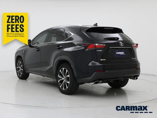 Black 2017 Lexus NX 200t F-Sport