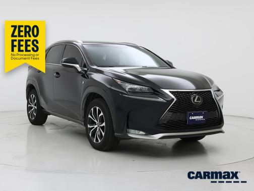 Black 2017 Lexus NX 200t F-Sport