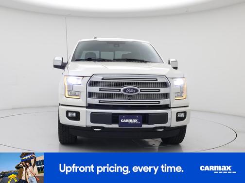 White 2016 Ford F-150 Platinum