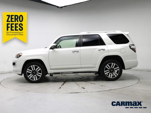 White 2017 Toyota 4Runner Limited