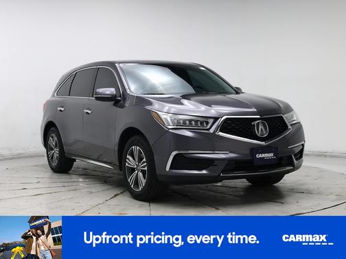 Gray 2017 Acura MDX