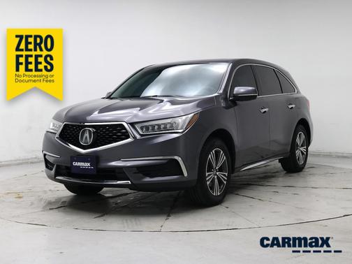 Gray 2017 Acura MDX