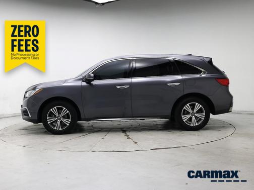 Gray 2017 Acura MDX