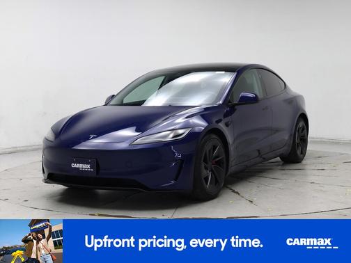 Blue 2024 Tesla Model 3 Performance