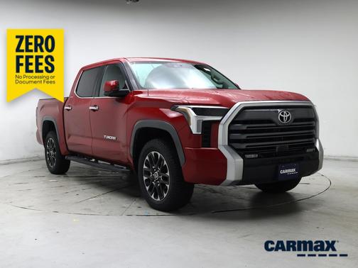 Red 2024 Toyota Tundra Limited