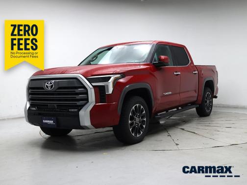 Red 2024 Toyota Tundra Limited