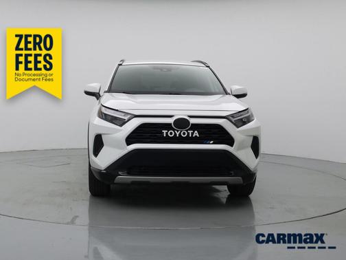 White 2024 Toyota RAV4 Hybrid SE