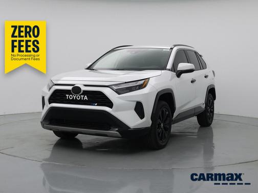 White 2024 Toyota RAV4 Hybrid SE