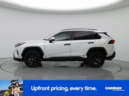 White 2024 Toyota RAV4 Hybrid SE