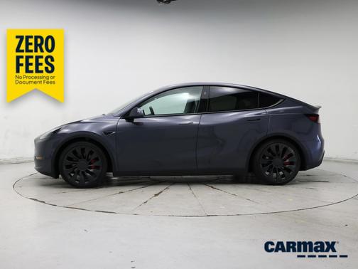 Gray 2023 Tesla Model Y Performance