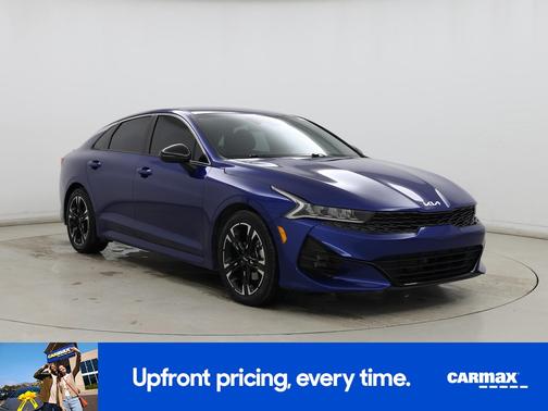 Blue 2022 Kia K5 GT-Line