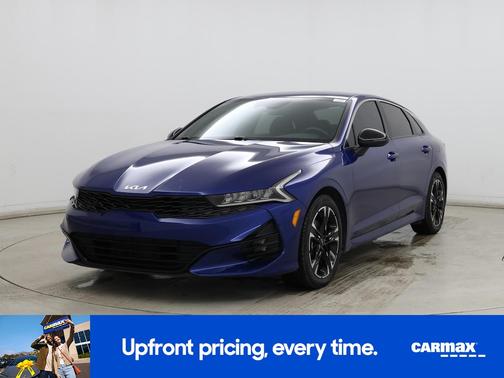 Blue 2022 Kia K5 GT-Line