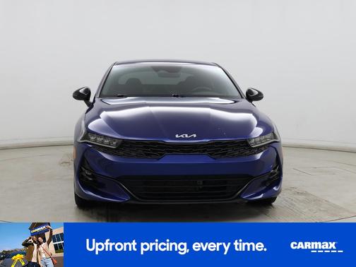 Blue 2022 Kia K5 GT-Line