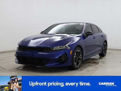 Blue 2022 Kia K5 GT-Line