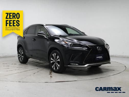 Black 2021 Lexus NX 300 F-Sport