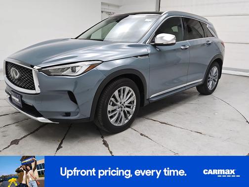Gray 2023 INFINITI QX50 Luxe