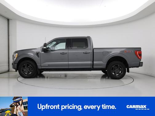 Gray 2021 Ford F-150 XLT