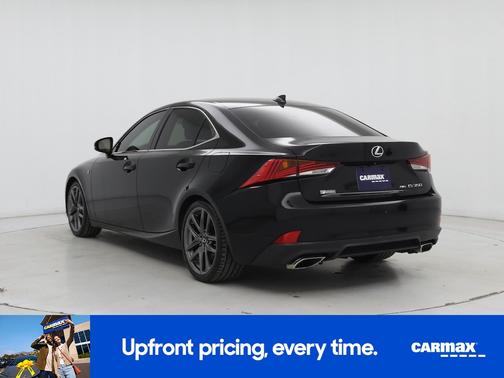 Black 2020 Lexus IS 350 F-Sport