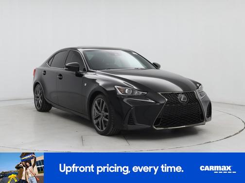 Black 2020 Lexus IS 350 F-Sport