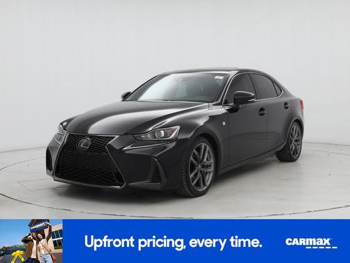 Black 2020 Lexus IS 350 F-Sport