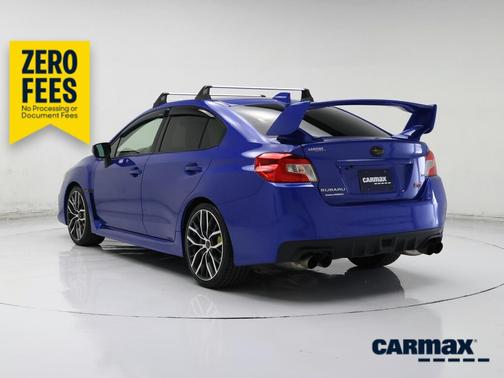 Blue 2021 Subaru WRX STI