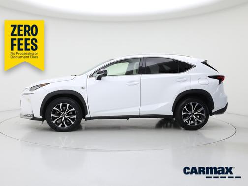 White 2017 Lexus NX 200t F-Sport