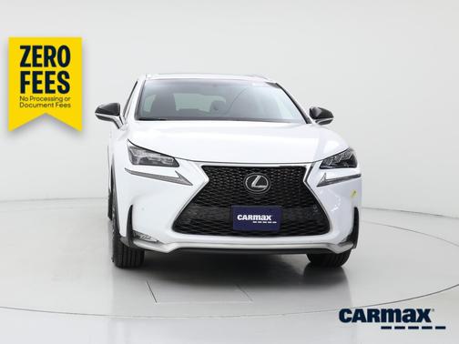 White 2017 Lexus NX 200t F-Sport