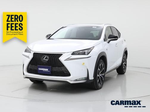 White 2017 Lexus NX 200t F-Sport
