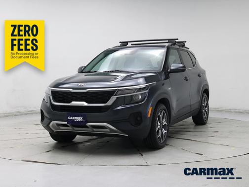 Gray 2021 Kia Seltos EX