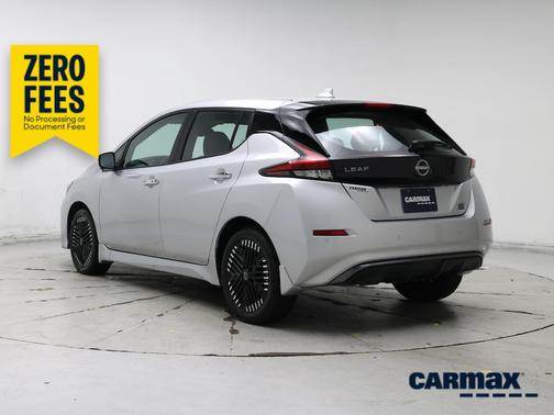 Silver 2024 Nissan Leaf SV Plus