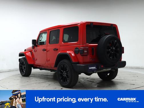 Red 2025 Jeep Wrangler 4xe Sahara