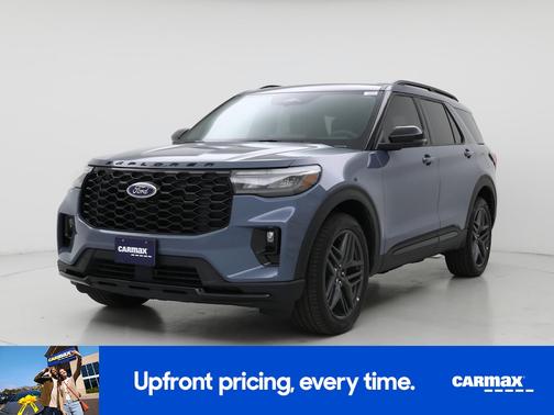 Blue 2025 Ford Explorer ST-Line