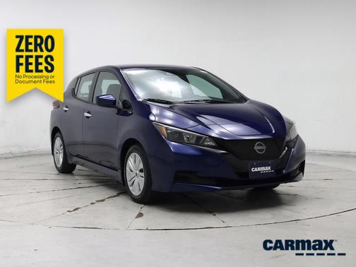 Blue 2024 Nissan Leaf S