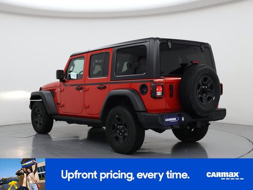 Red 2021 Jeep Wrangler Unlimited Sport