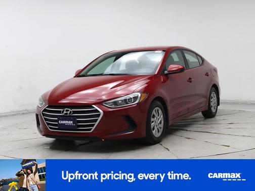 Red 2017 Hyundai ELANTRA SE