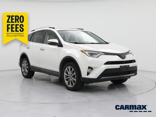 Pearl 2017 Toyota RAV4 Limited
